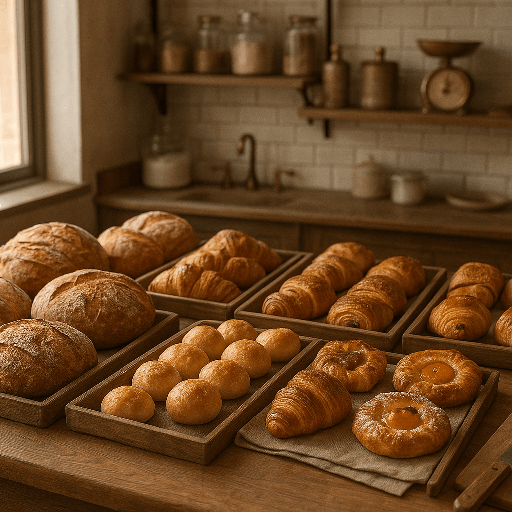 Artisan Bakery Counter